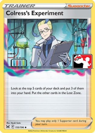 Colress's Experiment 155/196  Prize Pack Series Cards - Uncommon