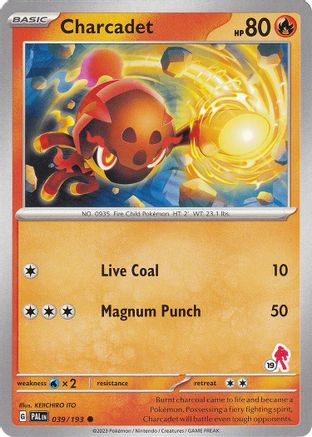 Charcadet - Armarouge 19 039  Battle Academy 2024 - Common