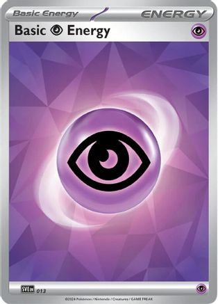 Basic Psychic Energy 013  SVE Scarlet & Violet Energies - Common