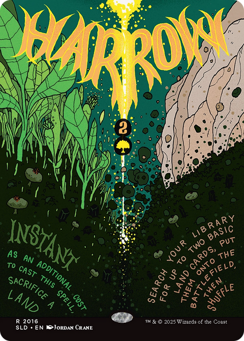 Harrow (SLD-2016) - Secret Lair Drop (Borderless) Foil
