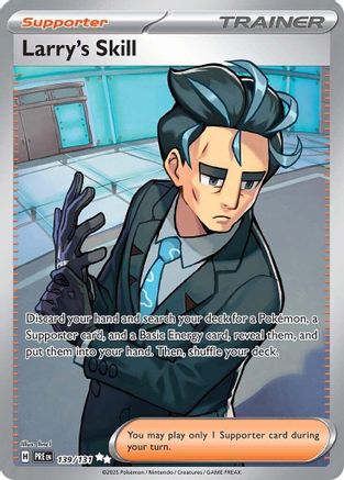Larry's Skill 139/131  - Holofoil SV Prismatic Evolutions - Ultra Rare