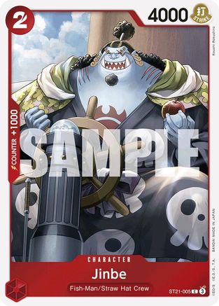 Jinbe (ST21-005) - Starter Deck EX: Gear 5