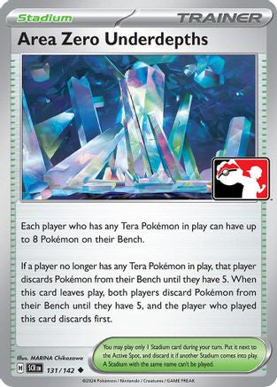 Area Zero Underdepths 131/142  - Holofoil Prize Pack Series Cards - Uncommon