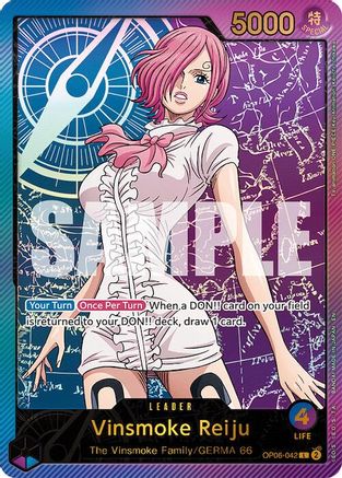 Vinsmoke Reiju (SPR) (OP06-042) - Extra Booster: Anime 25th Collection Foil