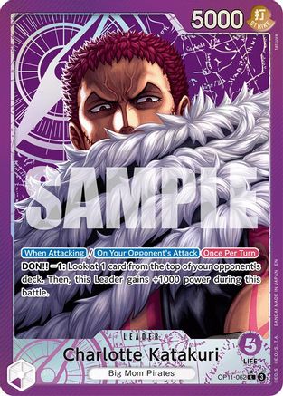 Charlotte Katakuri (062) (Alternate Art) (OP11-062) - A Fist of Divine Speed Foil