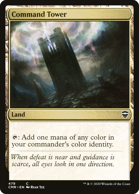 Command Tower (479) (CMR-479) - Commander Legends Foil