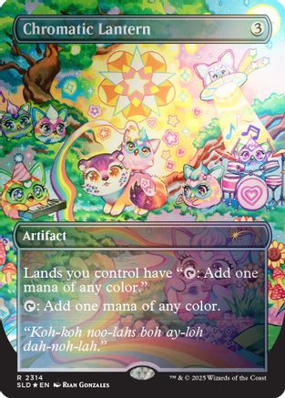 Chromatic Lantern (2314) (Rainbow Foil) (SLD-2314) - Secret Lair Drop Series Foil