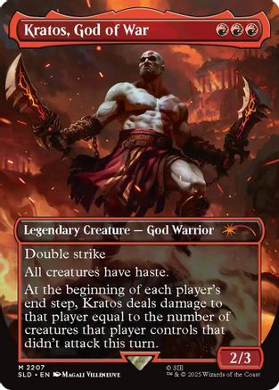 Kratos, God of War (SLD-2207) - Secret Lair Drop Series Foil