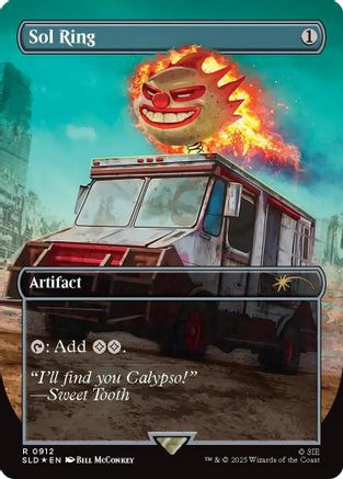 Sol Ring (0912) (Rainbow Foil) (SLD-912) - Secret Lair Drop Series Foil