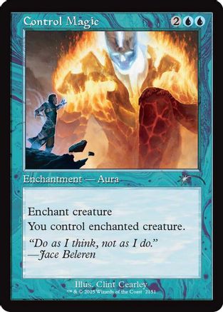 Control Magic (Retro Frame) (SLD-2151) - Secret Lair Drop Series