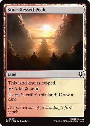 Sun-Blessed Peak (TLA-280) - Avatar: The Last Airbender