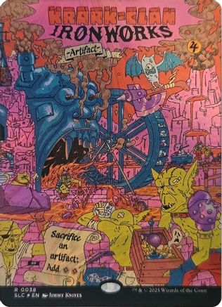 Krark-Clan Ironworks (Halo Foil) (SLC-038) - Secret Lair Countdown Kit Foil