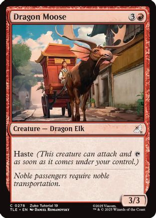 Dragon Moose (0278) (TLE-278) - Avatar: The Last Airbender: Eternal-Legal