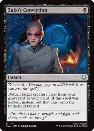 Zuko's Conviction (TLA-123) - Avatar: The Last Airbender