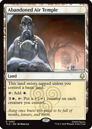 Abandoned Air Temple (TLA-263) - Avatar: The Last Airbender Foil