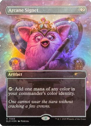 Arcane Signet (7065) (Rainbow Foil) (SLD-7065) - Secret Lair Drop Series Foil