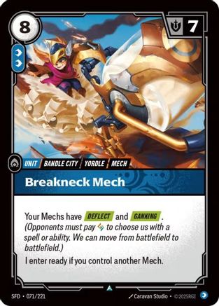 Breakneck Mech (071/221) - Spiritforged Foil