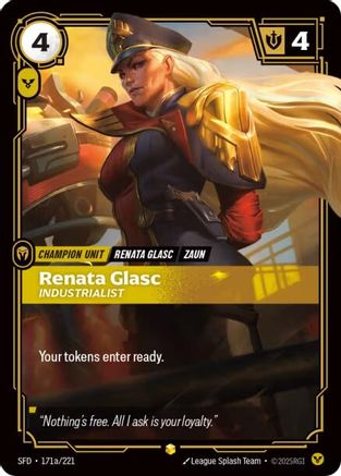 Renata Glasc - Industrialist (Alternate Art) (171a/221) - Spiritforged Foil