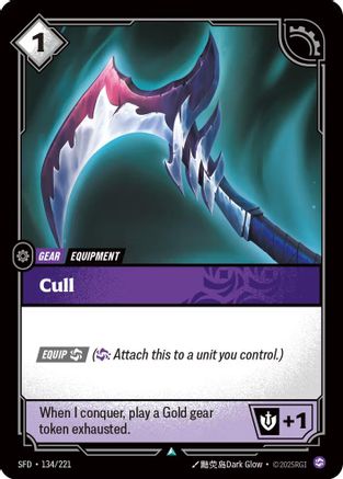 Cull (134/221) - Spiritforged Foil