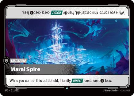 Marai Spire (211/221) - Spiritforged Foil