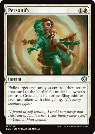 Personify (ECL-028) - Lorwyn Eclipsed