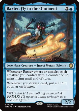 Baxter, Fly in the Ointment (TMC-010) - Commander: Teenage Mutant Ninja Turtles