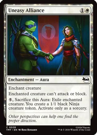 Uneasy Alliance (TMT-028) - Teenage Mutant Ninja Turtles