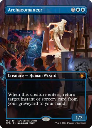 Archaeomancer (Borderless) (SPG-149) - Special Guests