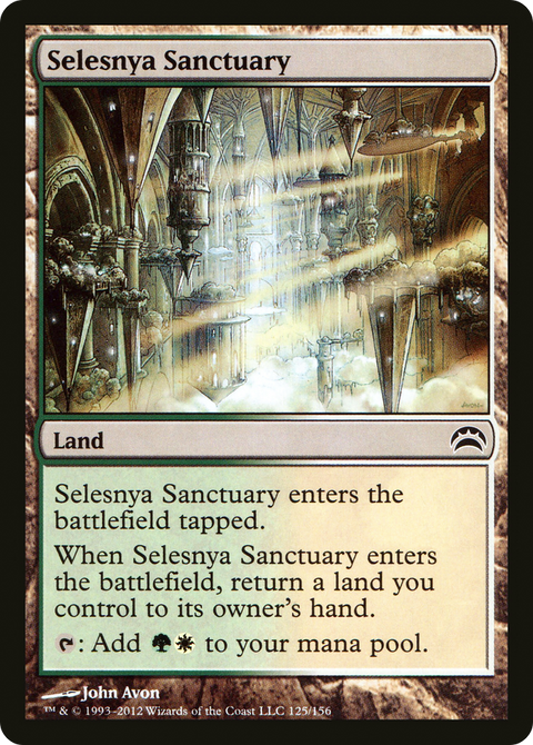 Selesnya Sanctuary (PC2-125) - Planechase 2012 Foil