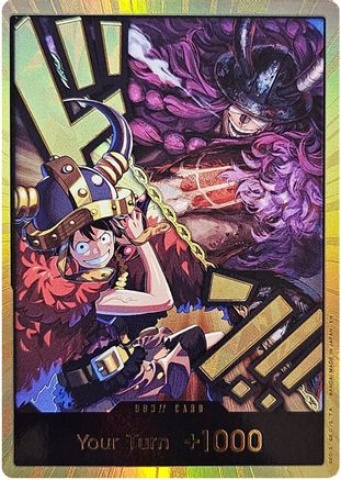 DON!! Card (Alternate Art) (Gold) - The World's Strongest Warriors Foil