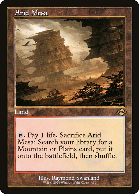 Arid Mesa (Retro Frame) (MH2-436) - Modern Horizons 2