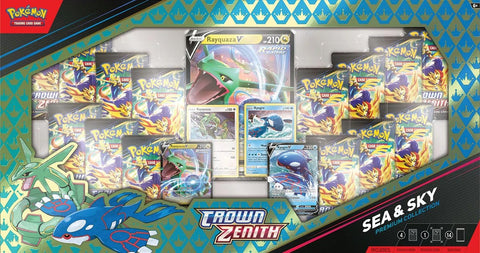 Pokemon TCG: Crown Zenith Sea & Sky Premium Collection Box