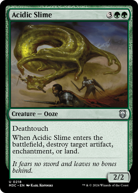 Acidic Slime (M3C-218) - Modern Horizons 3 Commander