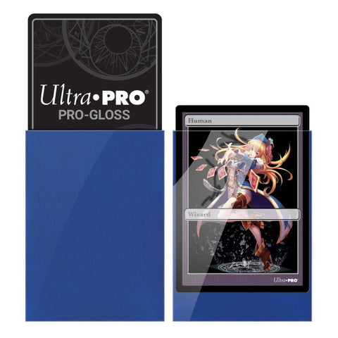 ULTRA PRO - SMALL PRO - Matte - Deck Protector Sleeves Blue