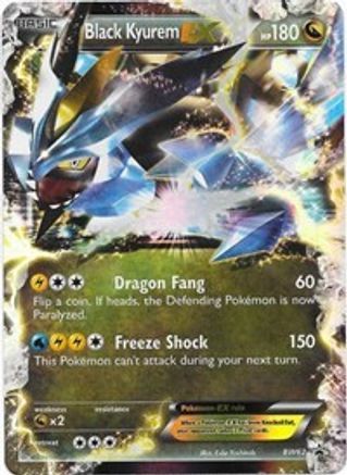 Black Kyurem EX BW62  - Holofoil Black and White Promos - Promo