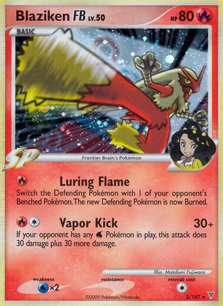 Blaziken FB 002  - Holofoil Supreme Victors - Holo Rare