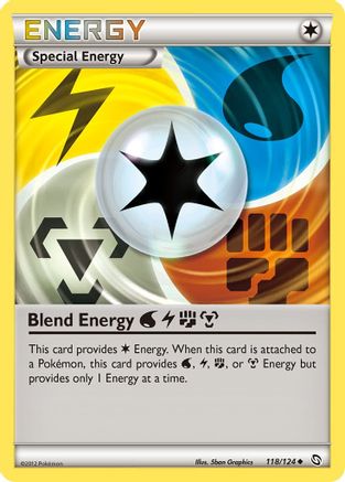 Blend Energy WLFM 118/124  - Reverse Holofoil Dragons Exalted - Uncommon