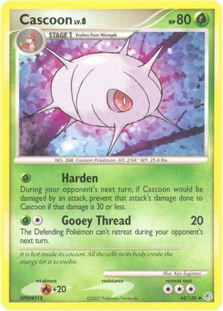 Cascoon 044  - Reverse Holofoil Diamond and Pearl - Uncommon