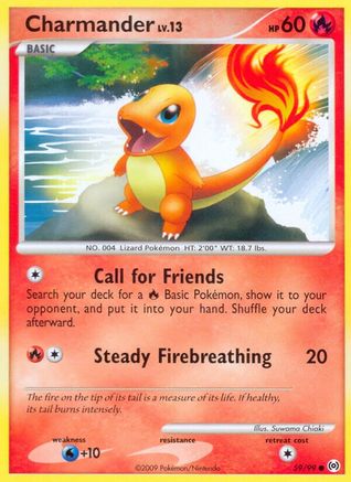 Charmander 059/99  Arceus - Common