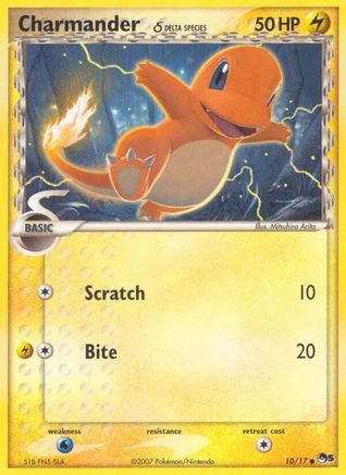 Charmander (Delta Species) 010/017  POP Series 5 - Common