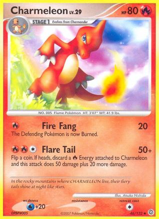 Charmeleon 046/132  Secret Wonders - Uncommon