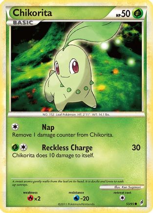 Chikorita 053/95  Call of Legends - Common