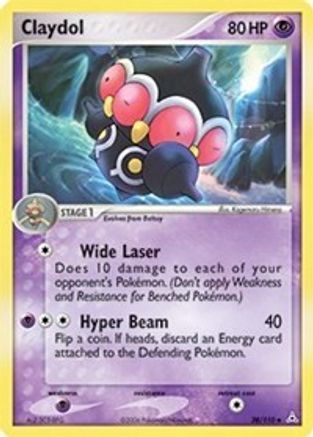 Claydol 038/110  Holon Phantoms - Uncommon