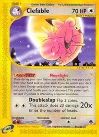 Clefable (41) 041/165  Expedition - Rare