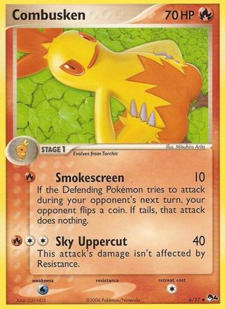 Combusken 006  - Holofoil POP Series 4 - Uncommon
