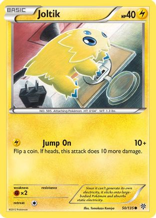 Joltik 050/135  - Reverse Holofoil Plasma Storm - Common
