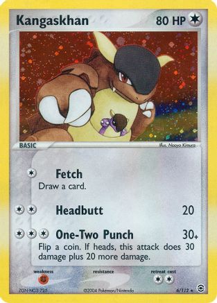 Kangaskhan 006  FireRed & LeafGreen - Holo Rare