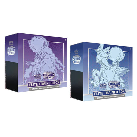 POKEMON Chilling Reign Elite Trainer Boxes (Pair)