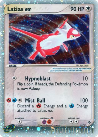 Latias ex 093  - Holofoil Dragon - Ultra Rare