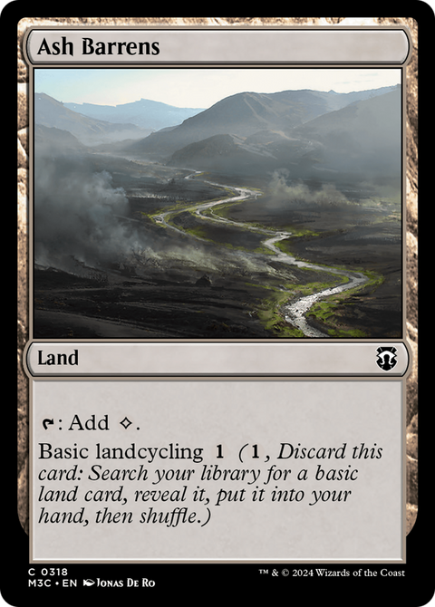 Ash Barrens (M3C-318) - Modern Horizons 3 Commander